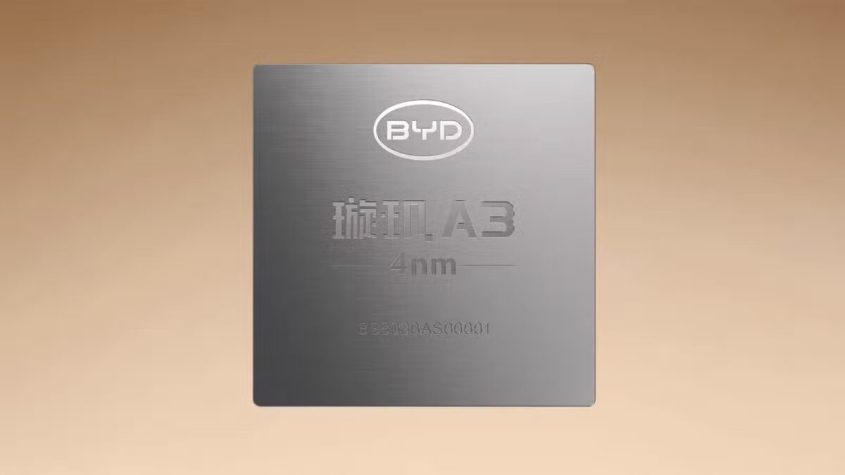 Novo chip de 4 nm da BYD reforça aposta da marca em direção inteligente