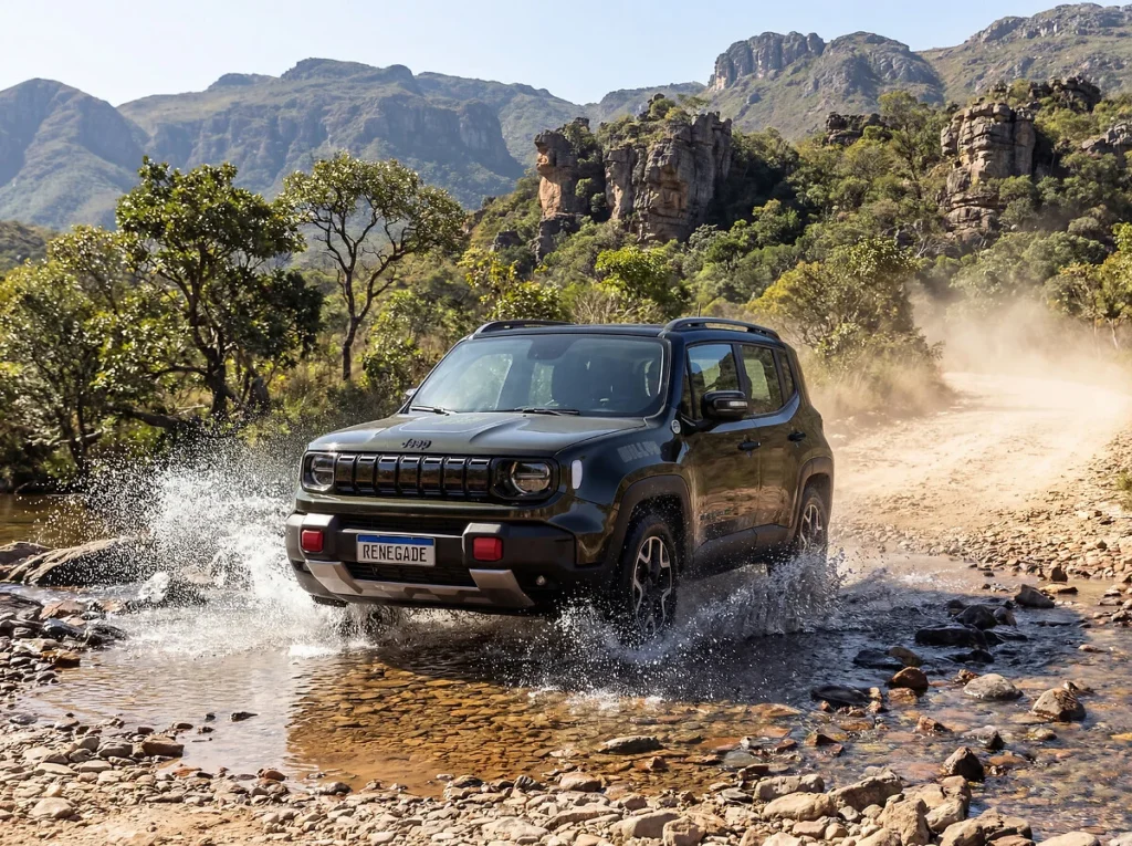 Jeep muda o Renegade Willys 2027 com design renovado e nova cor exclusiva