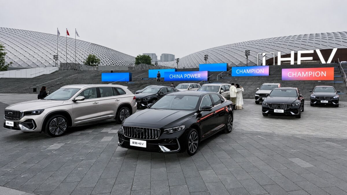Geely apresenta novo sistema híbrido i-HEV com inteligência artificial