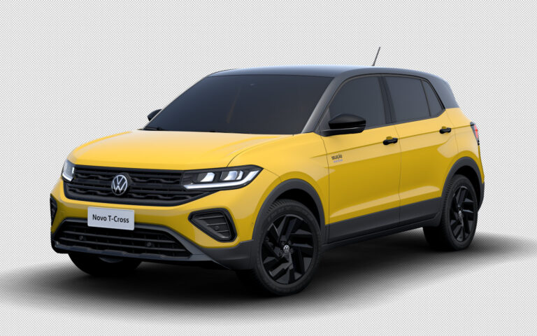 Volkswagen aposta no verde e amarelo e revela o T-Cross inspirado na Seleção