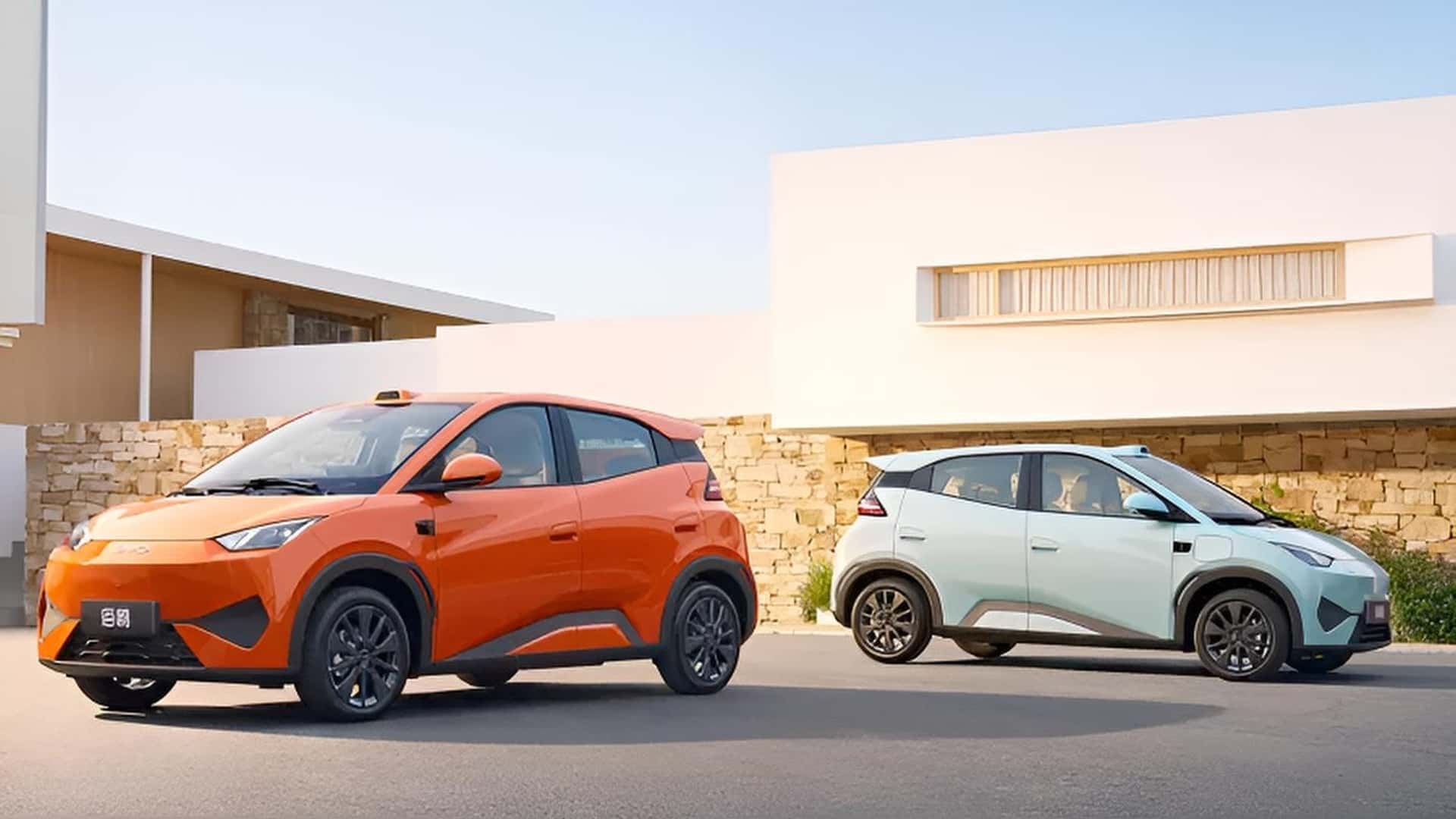 Novo BYD Dolphin Mini 2027 muda por dentro na China e pode estrear em breve no Brasil