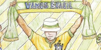 Hyundai revela ônibus da Seleção que ganhará pintura feita por criança na Copa