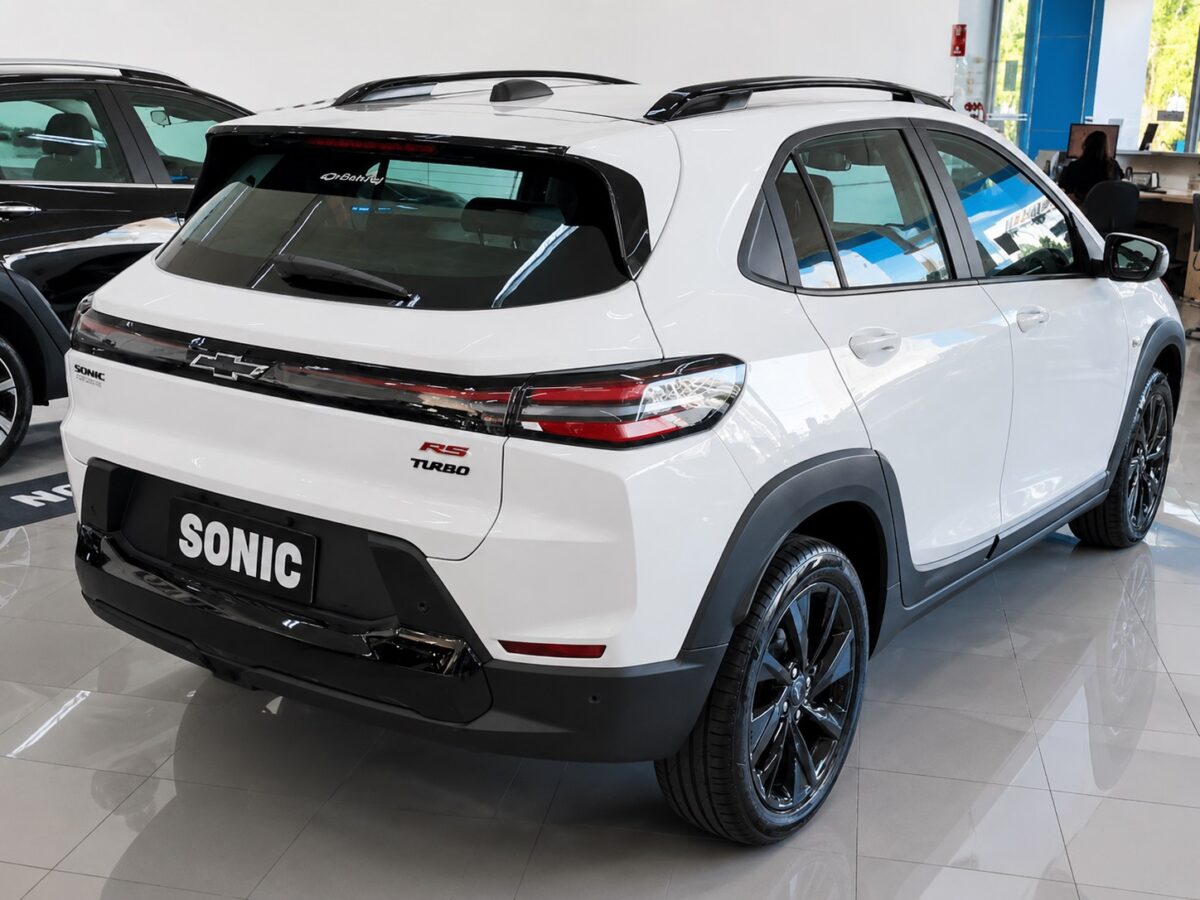 Chevrolet Sonic RS 2027 surpreende mais pelo conjunto do que pela esportividade