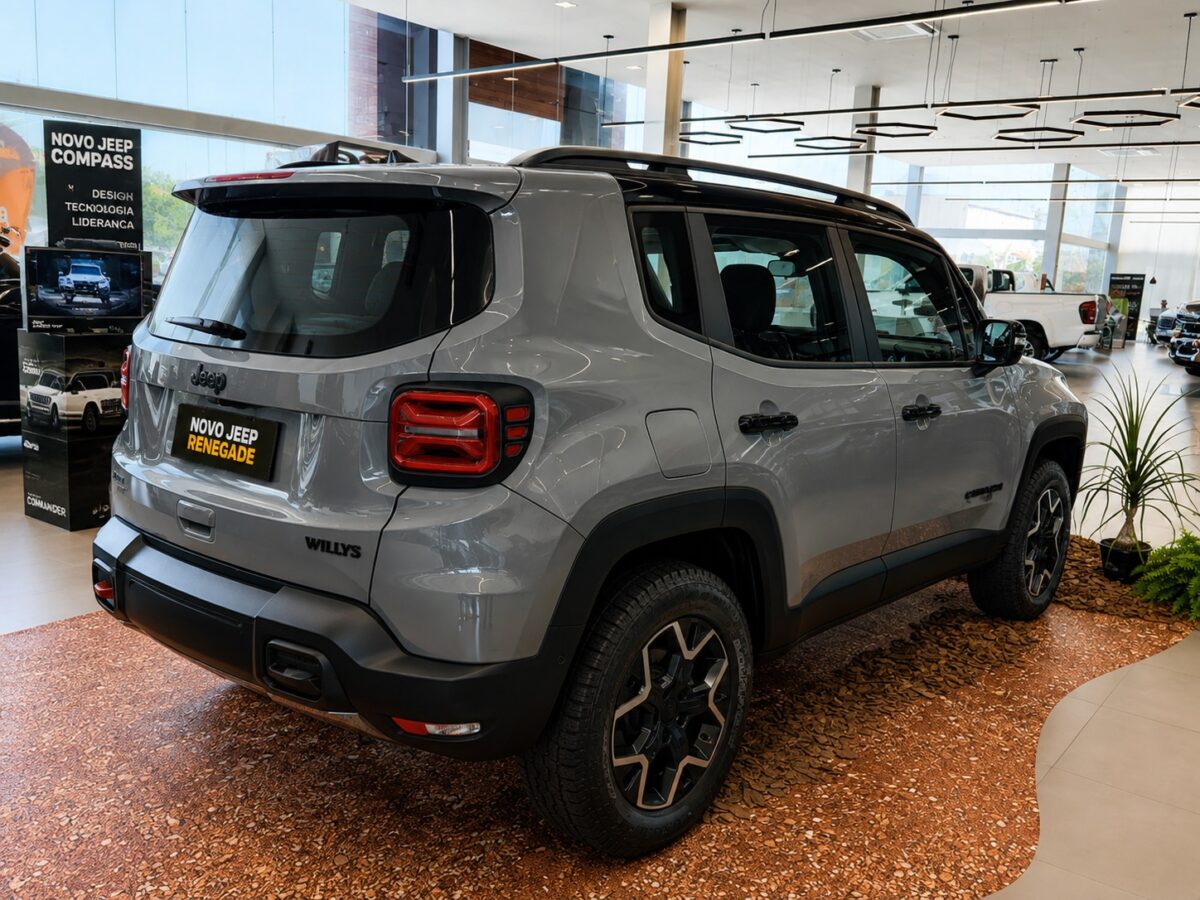 Jeep Renegade Willys 2027 mantém tração 4x4 e vira opção mais aventureira da linha