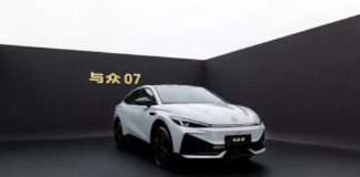 Novo Volkswagen ID. Unyx 07 estreia na China em parceria com a Xpeng