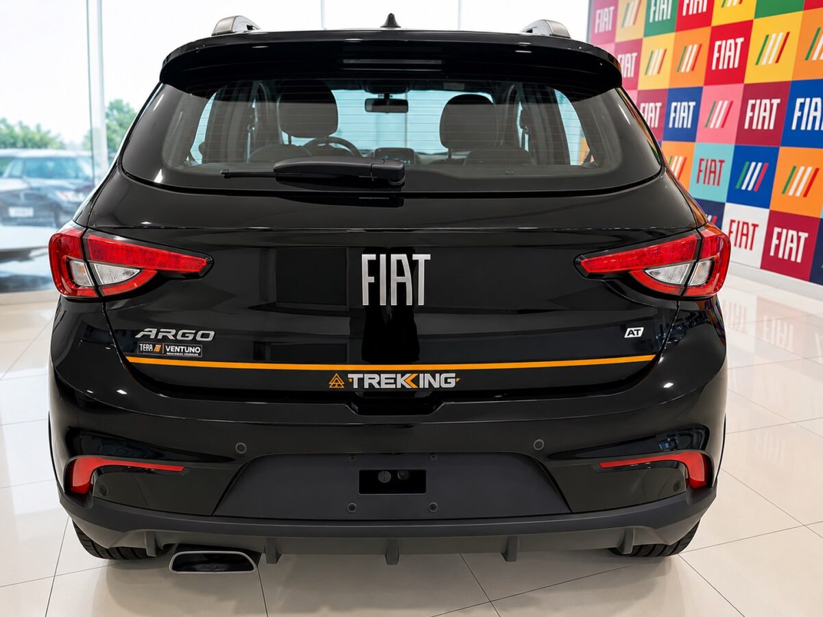 Fiat Argo Trekking 2026 aposta no motor 1.3 e visual aventureiro para seguir competitivo