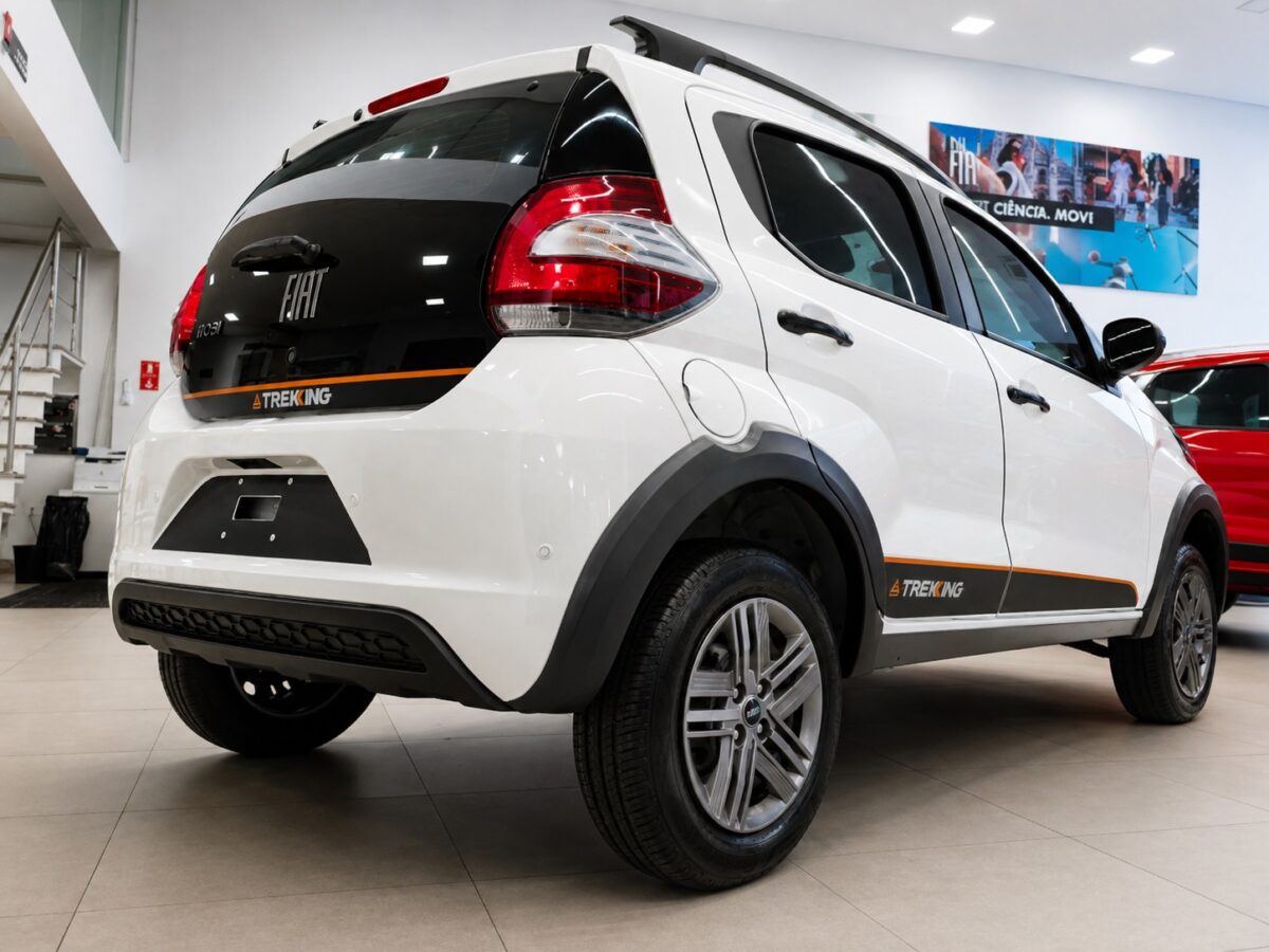 Fiat Mobi Trekking 2026: o que a versão mais completa entrega