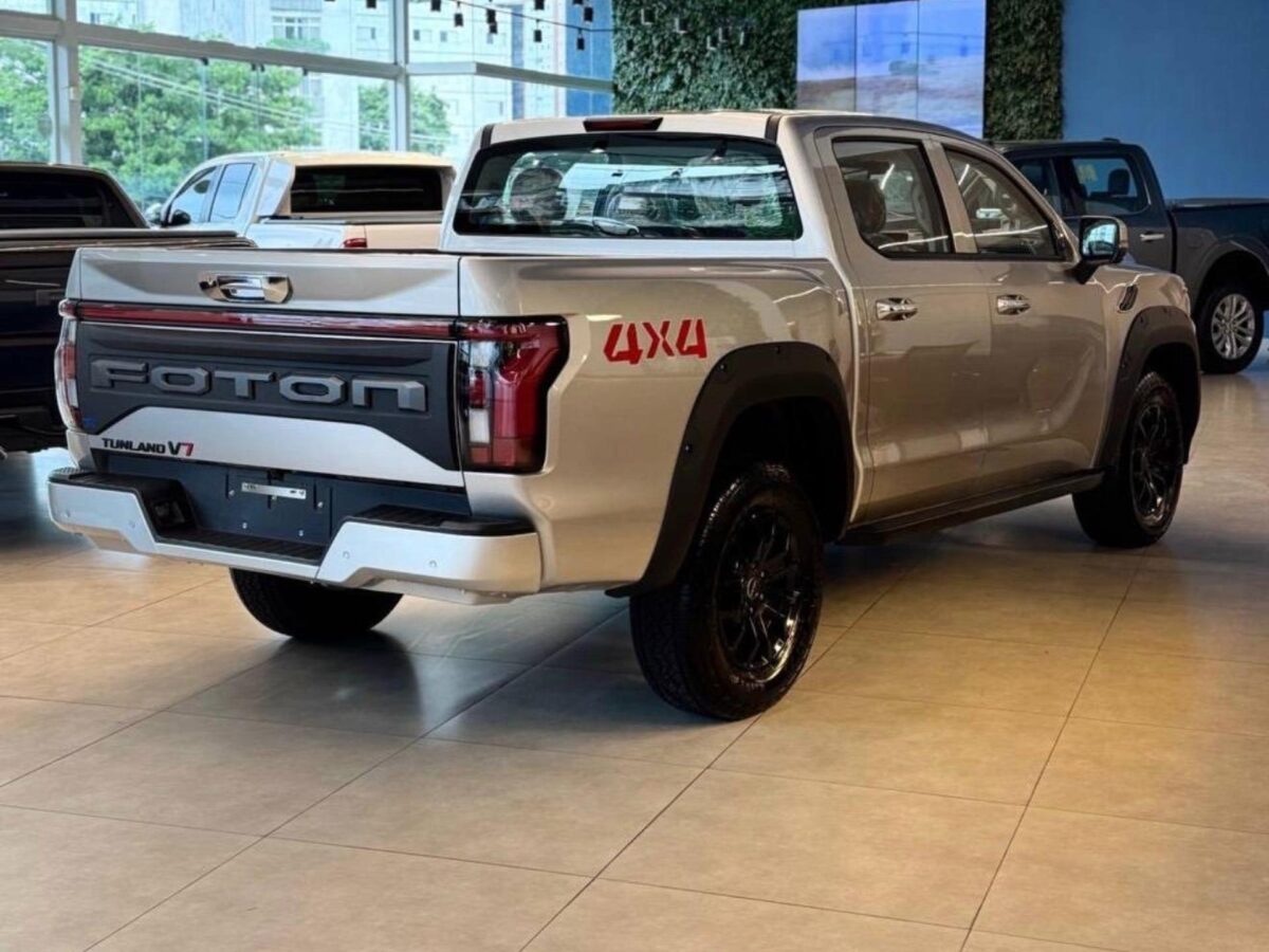 Foton Tunland V9 chegou para peitar Ram e F-150: a diesel híbrida chinesa surpreende!