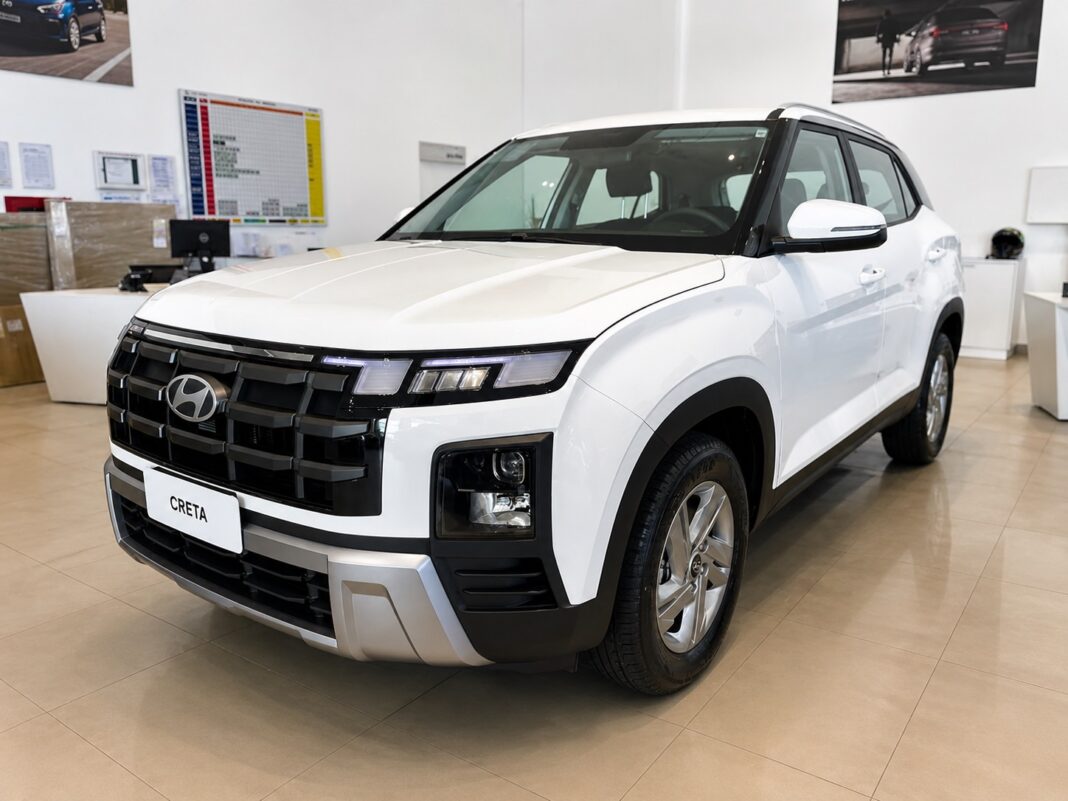 Hyundai Creta Action 2027 aposta em preço menor, motor turbo e seis airbags