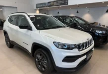 Jeep Compass Sport 2026 ganha rodas inéditas aro 18 com visual escurecido Jeep Compass Sport 2026 ganha rodas inéditas aro 18 com visual escurecido