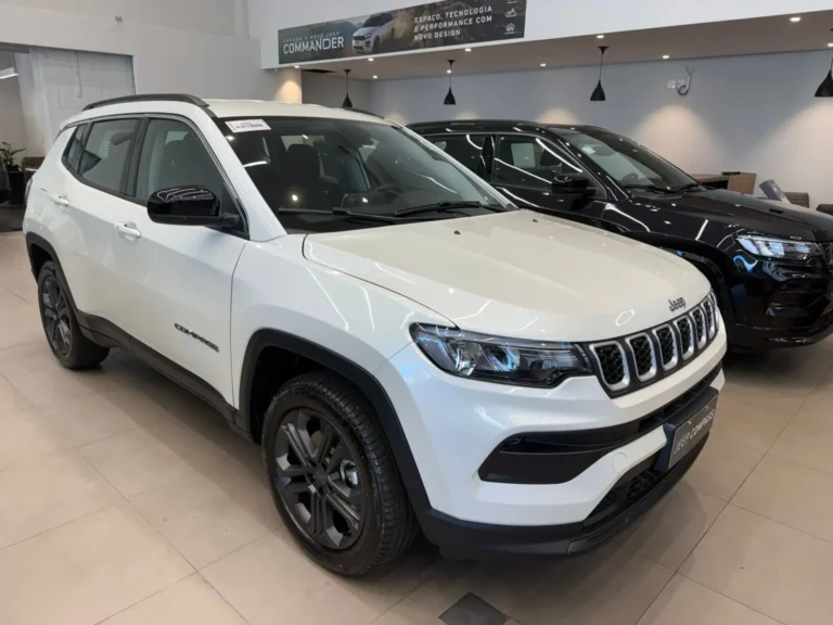 Jeep Compass Sport 2026 ganha rodas inéditas aro 18 com visual escurecido