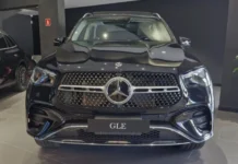 Mercedes GLE 450d 2026 impressiona com 367 cv e espaço para toda a família