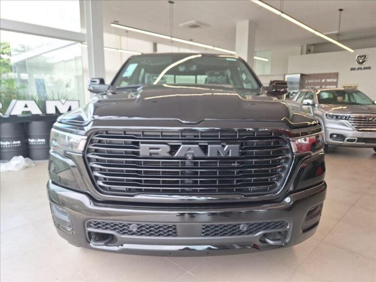 Ram 1500 Limited 2026 chega com motor Hurricane de 540 cv, luxo e capacidade de trabalho