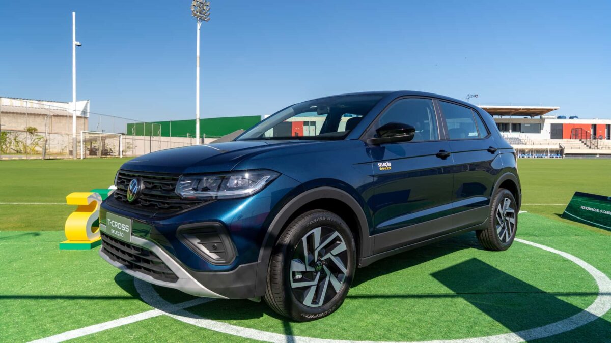 T-Cross Seleção veste as cores da Copa sem mudar a fórmula conhecida