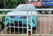Flagra revela BYD Atto 2 com tração traseira e sistema LiDAR na China