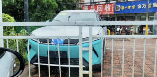 Flagra revela BYD Atto 2 com tração traseira e sistema LiDAR na China