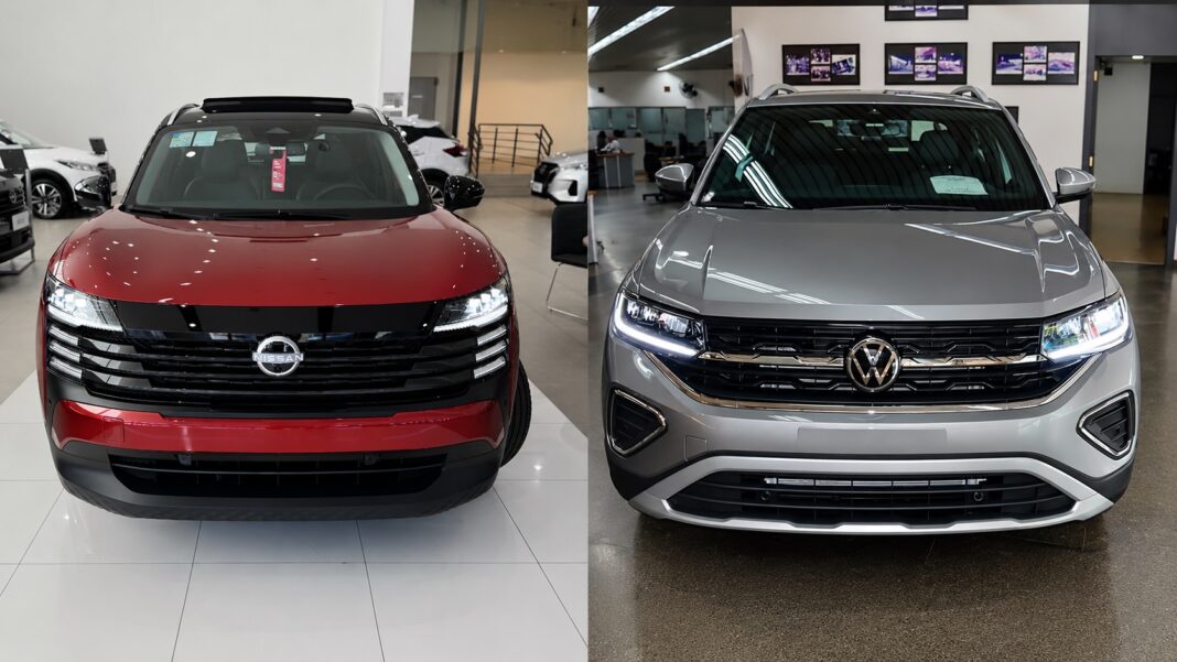 Nissan Kicks Platinum x Volkswagen T-Cross Highline: qual SUV entrega mais por quase R$ 200 mil?