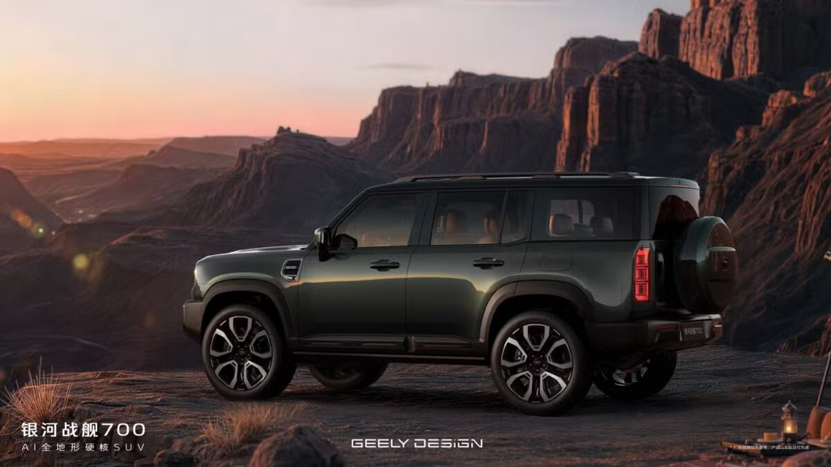Novo Geely Galaxy Cruiser 700 aparece em imagens oficiais antes da estreia na China