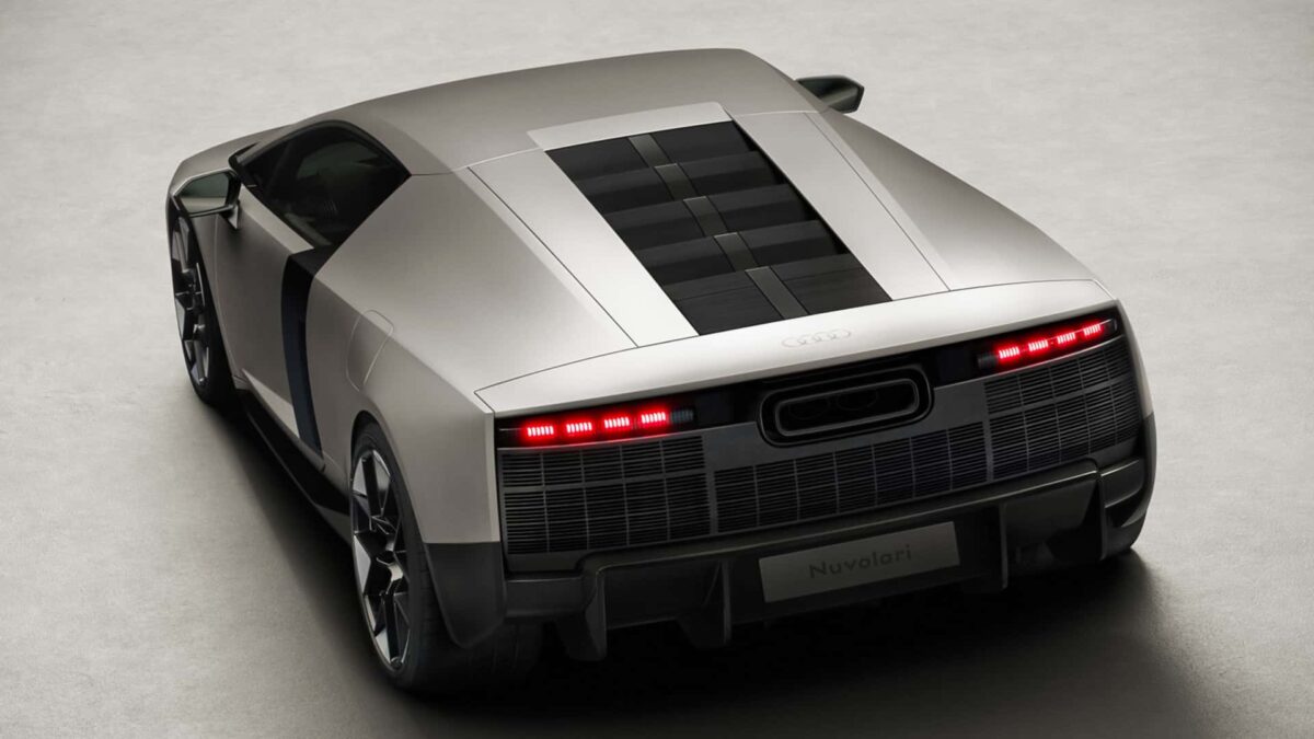 Audi revela o Nuvolari, supercarro híbrido de 1.001 cv inspirado nas pistas