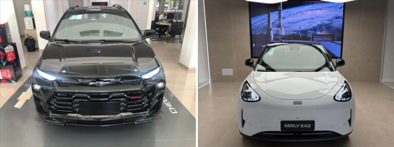 Geely EX2 Max ou Chevrolet Sonic RS: qual entrega o melhor custo-benefício?