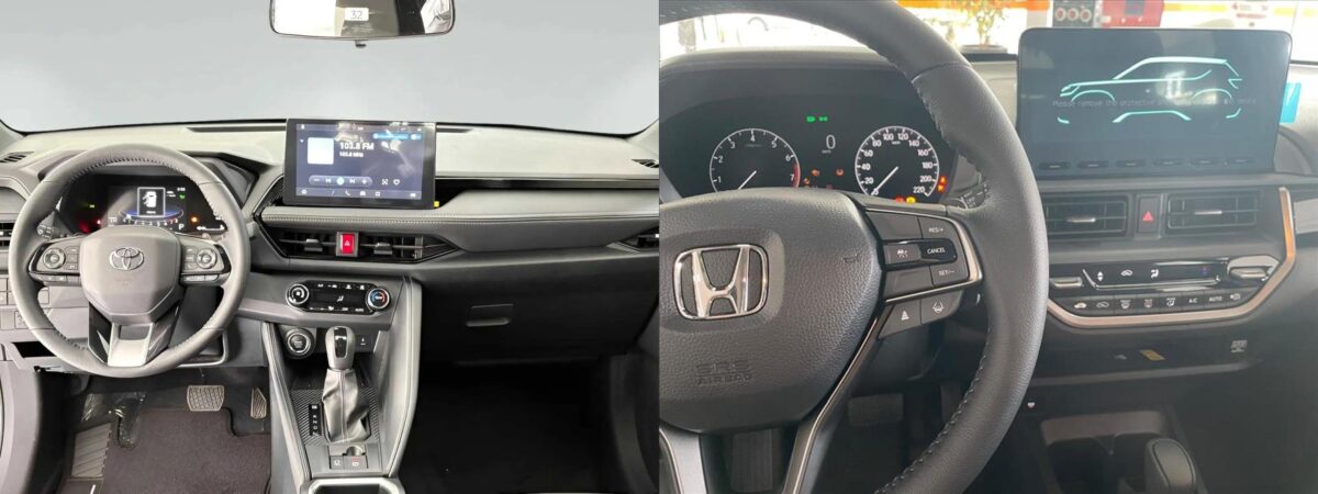 Honda WR-V EXL ou Toyota Yaris Cross XRE: qual SUV japonês vale mais a pena?