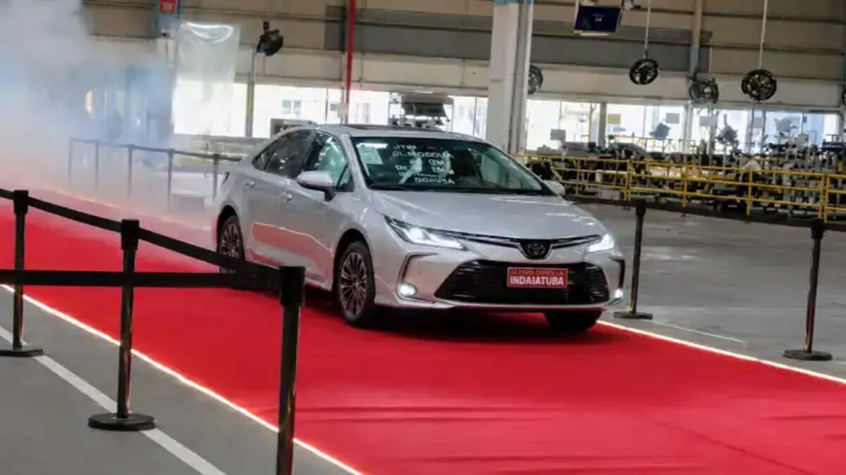 Toyota encerra ciclo do Corolla em Indaiatuba após quase três décadas