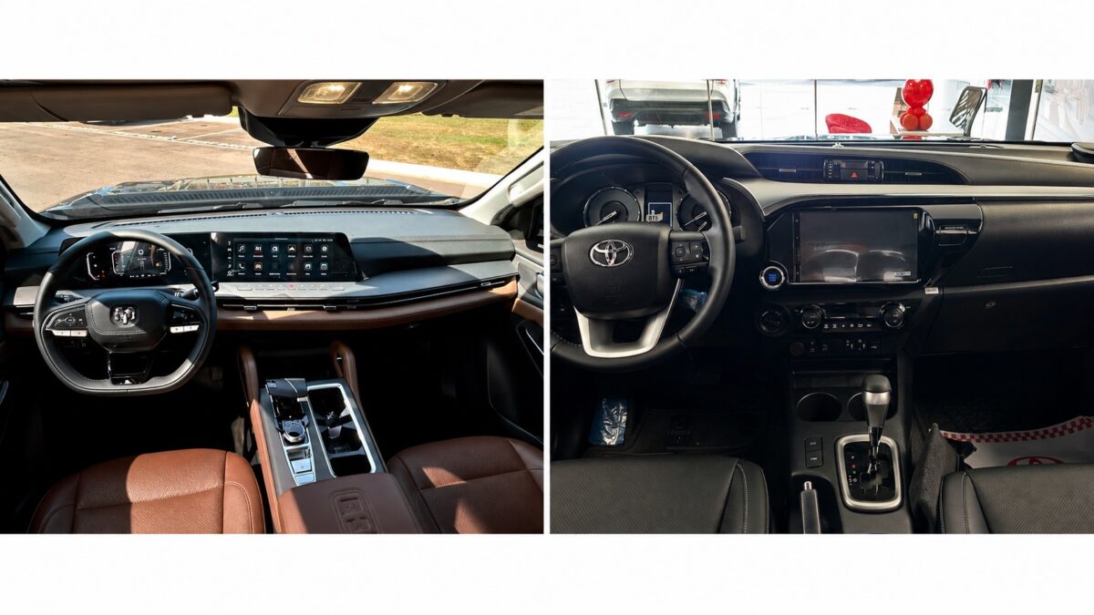 Ram Dakota Laramie vs Toyota Hilux SRX: tecnologia vence a tradição?