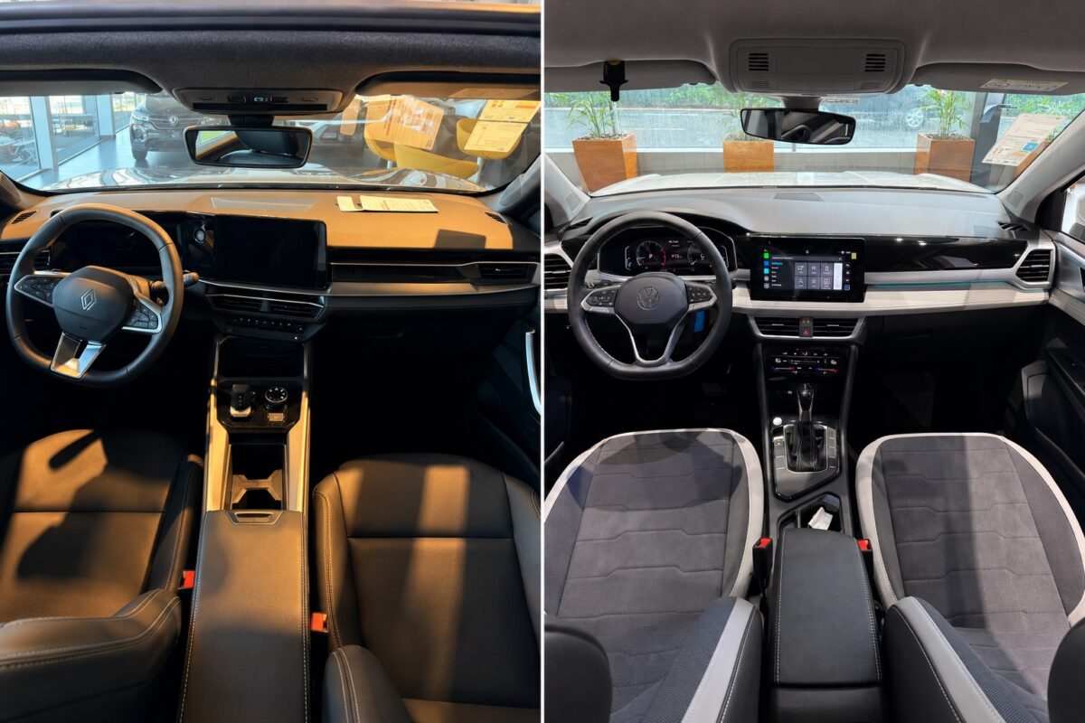 Renault Boreal Techno ou Volkswagen Taos Comfortline? Descubra qual SUV é a melhor escolha