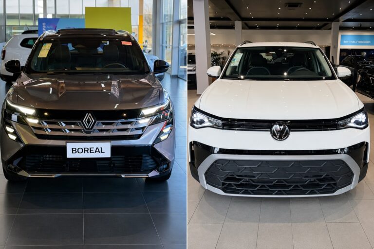 Renault Boreal Techno ou Volkswagen Taos Comfortline? Descubra qual SUV é a melhor escolha