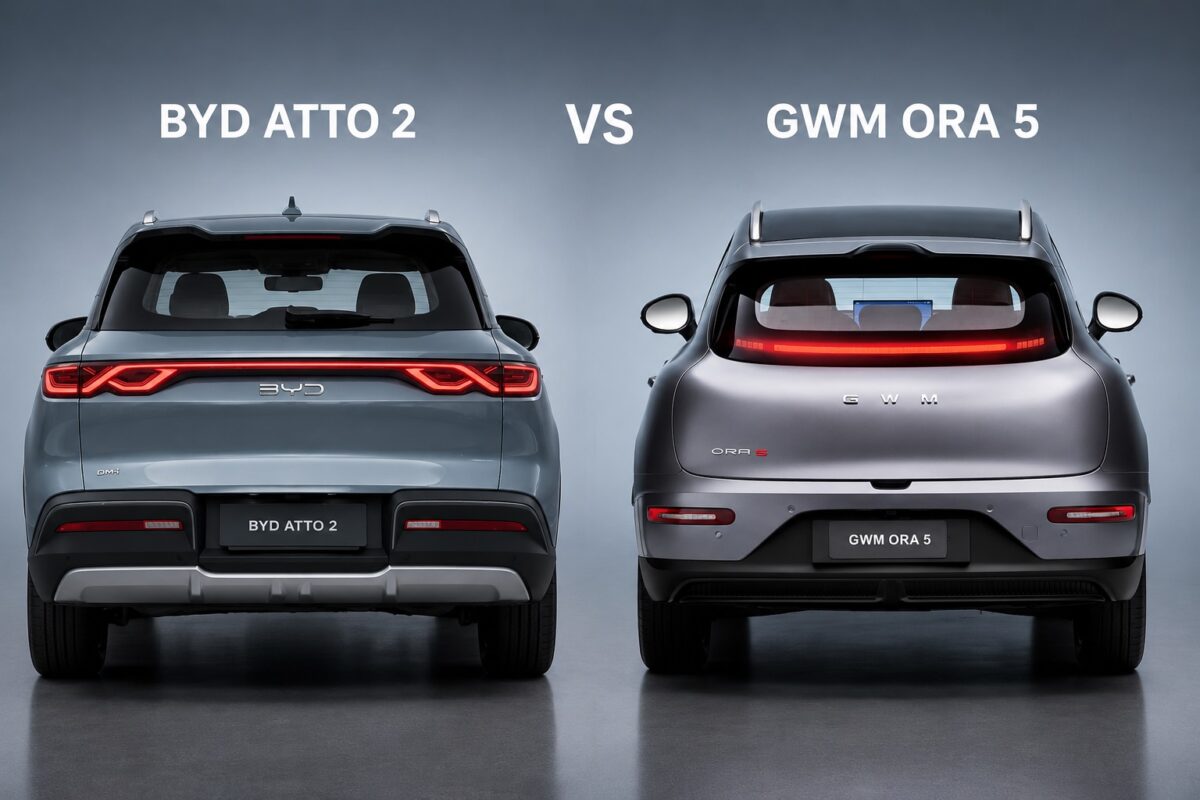 BYD Atto 2 vs GWM Ora 5: qual SUV eletrificado vale mais a pena comprar em 2026?