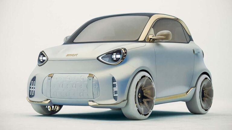 Smart #2 Concept oferece até 300 km de autonomia e bateria de 35,7 kWh