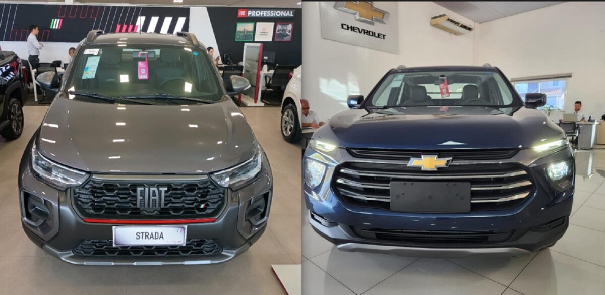 Chevrolet Montana ou Fiat Strada: qual picape vale mais a pena?