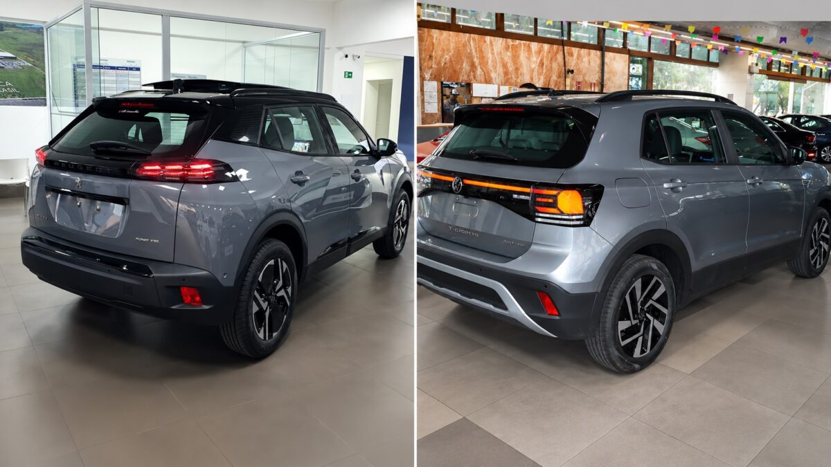 Volkswagen T-Cross ou Peugeot 2008: qual SUV vale mais a pena comprar?