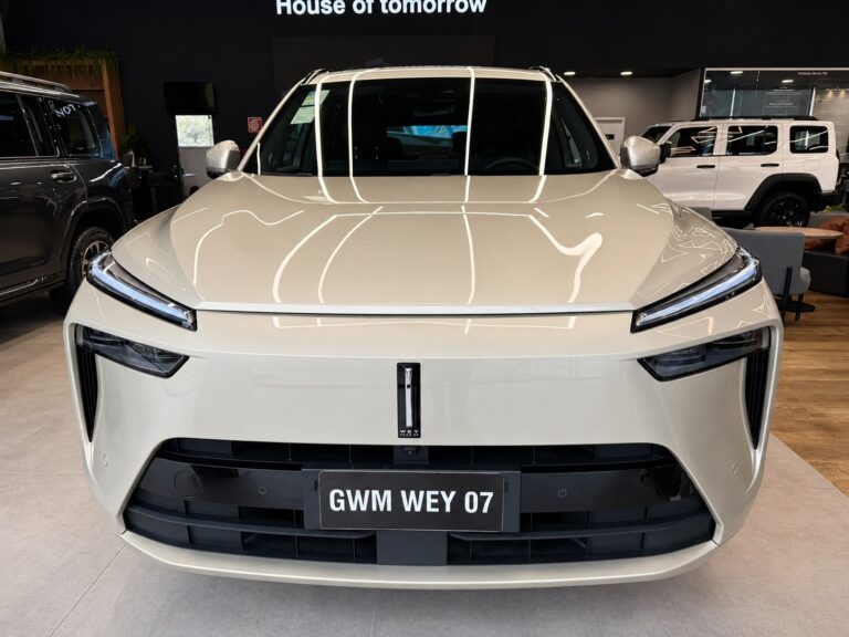 GWM Wey 07 2026 aposta em seis lugares e 517 cv para disputar o mercado de SUVs de luxo
