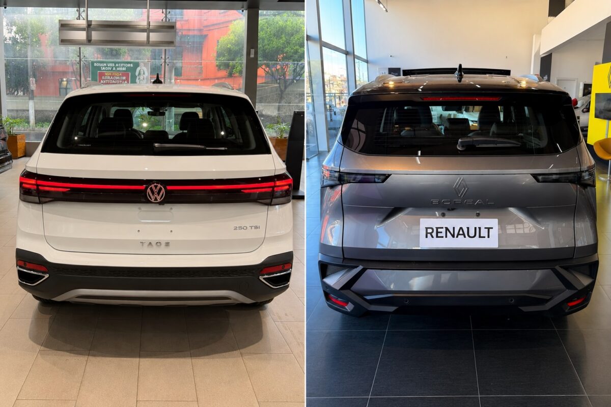 Renault Boreal Techno ou Volkswagen Taos Comfortline? Descubra qual SUV é a melhor escolha