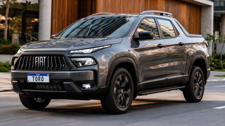 Fiat Toro Hybrid 2027: quanto faz por litro na cidade e na estrada?