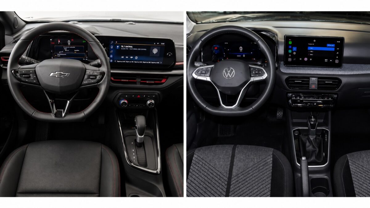 Volkswagen Tera x Chevrolet Sonic: veja qual leva a melhor no comparativo