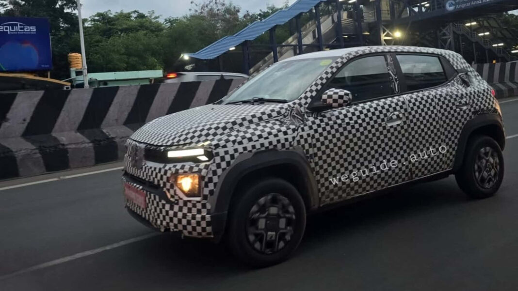 Novo Renault Kwid é flagrado e será revelado em julho