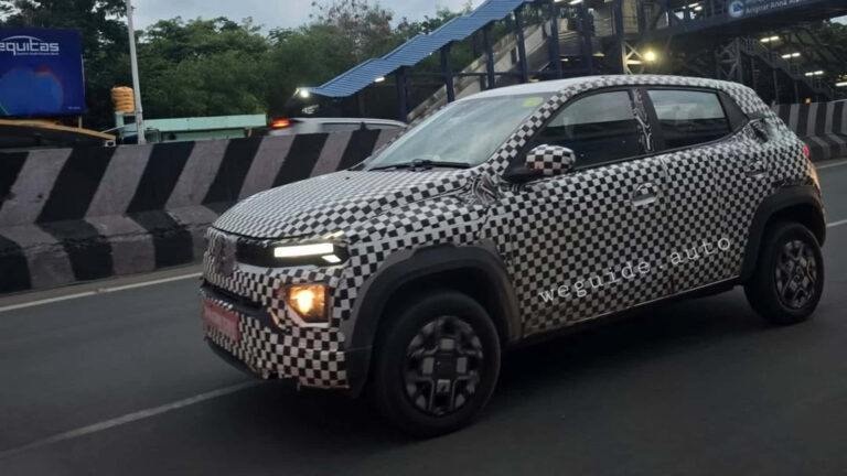 Novo Renault Kwid é flagrado e será revelado em julho