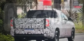 Flagra revela que Volkswagen Tukan terá versão cabine simples