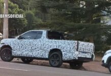 Flagra revela nova Volkswagen Tukan cabine simples em fase de testes