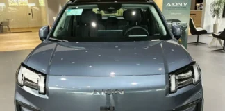 GAC Aion V 2027 se destaca pelo espaço interno