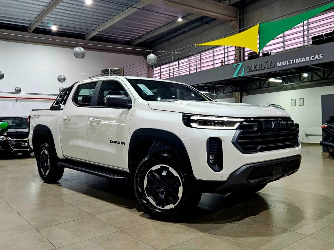 Fiat Titano e Ram Dakota entram em recall após identificação de problema nos freios