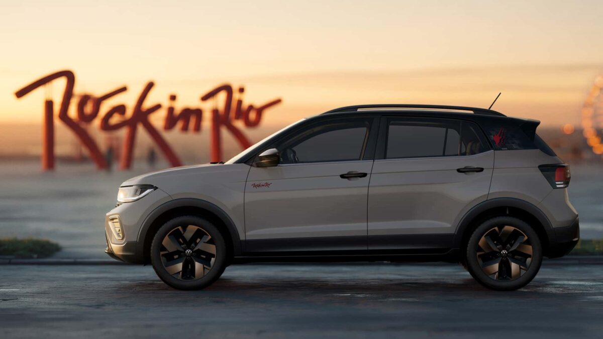 Volkswagen revela o novo T-Cross Rock in Rio