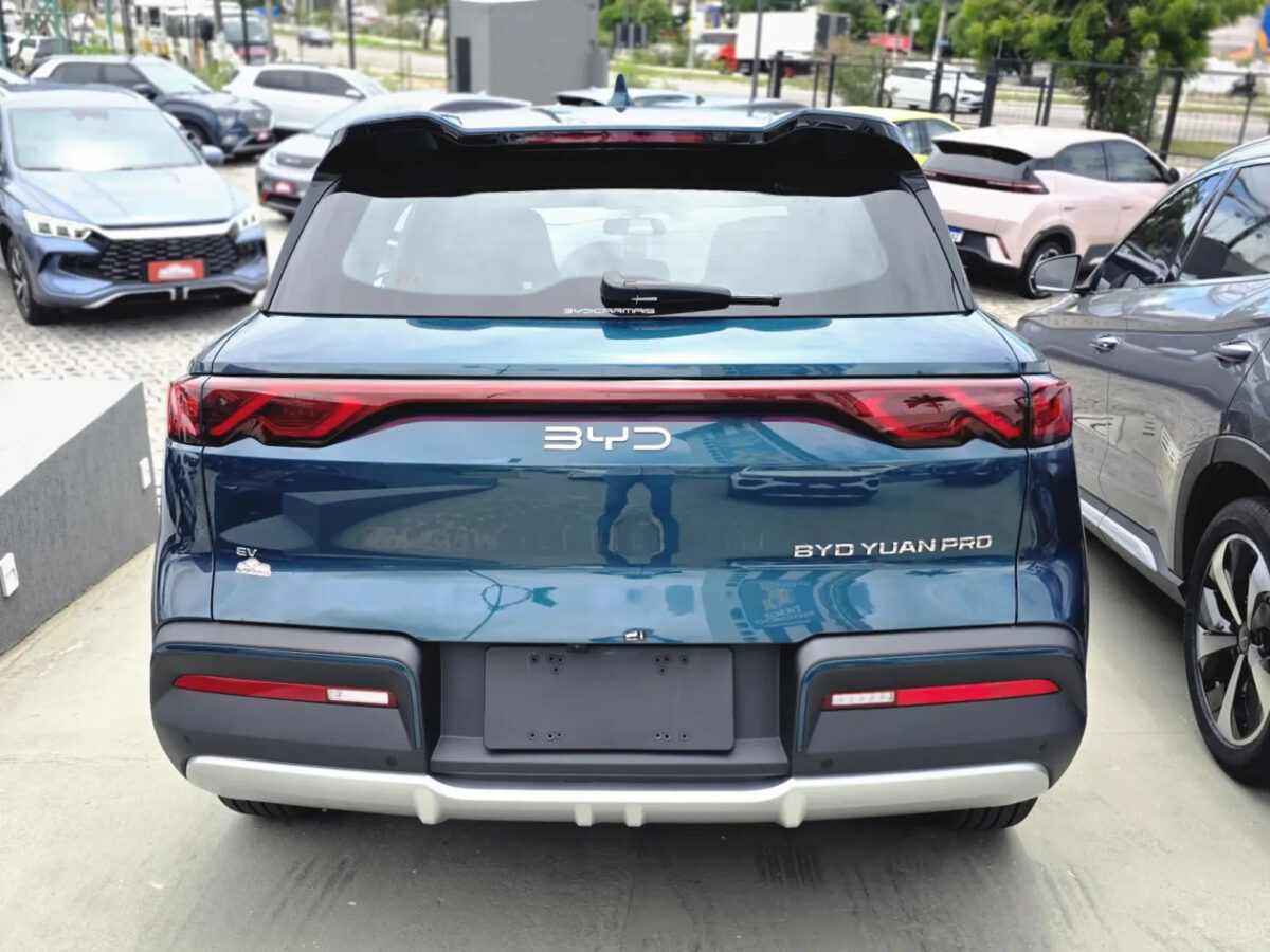 BYD Yuan Pro registra alta de 34,67% nas vendas em junho de 2026