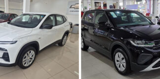 Chevrolet Tracker AT Turbo ou Volkswagen T-Cross Sense para PcD? qual SUV entrega o melhor custo-benefício