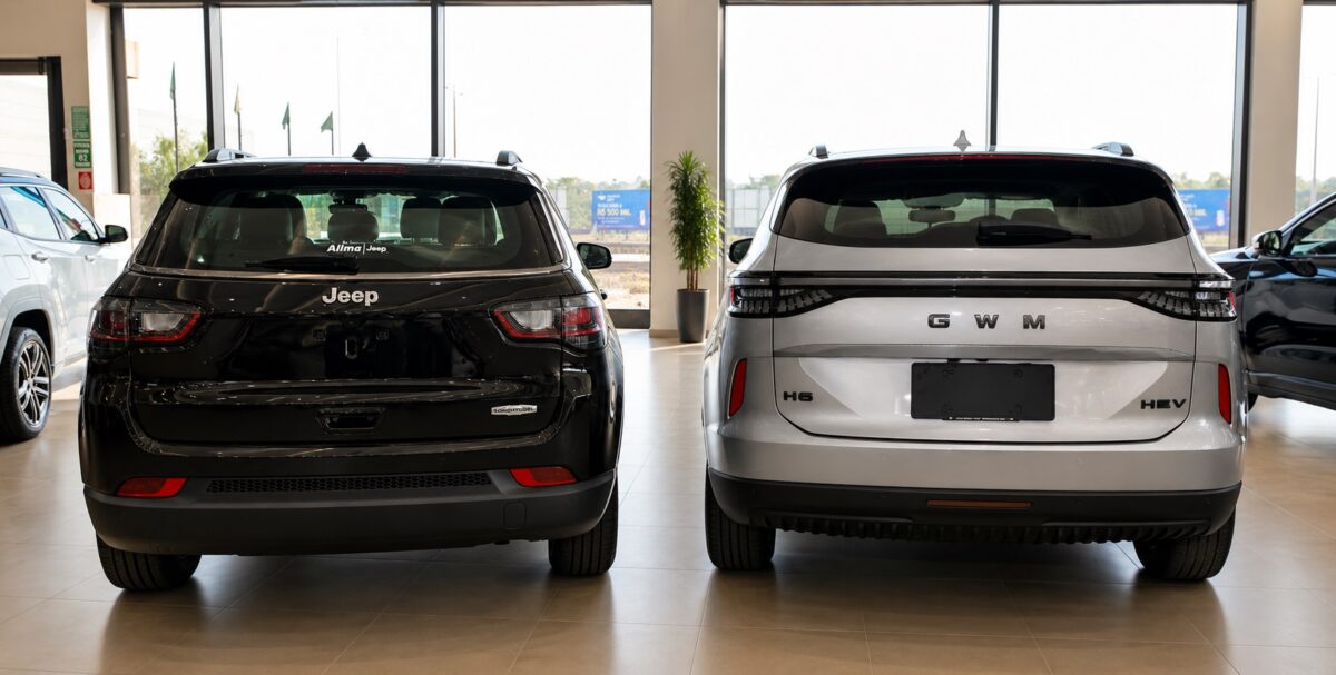 GWM Haval H6 One ou Jeep Compass Longitude: qual entrega mais por R$ 199.990?