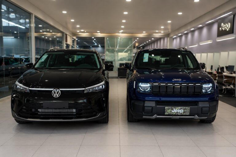 Comparativo: Volkswagen Nivus Comfortline ou Jeep Renegade Longitude T270 MHEV? Descubra o vencedor