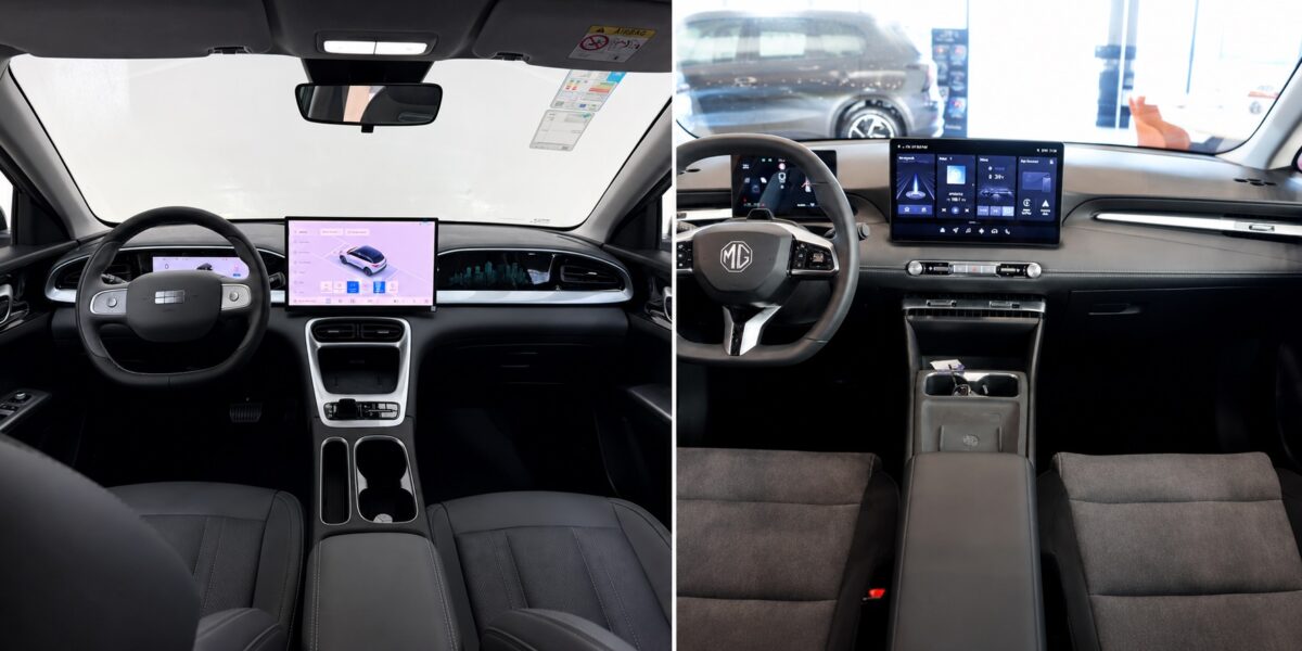 MG4 Urban Luxury vs Geely EX2 Max: qual elétrico vale mais a pena comprar?