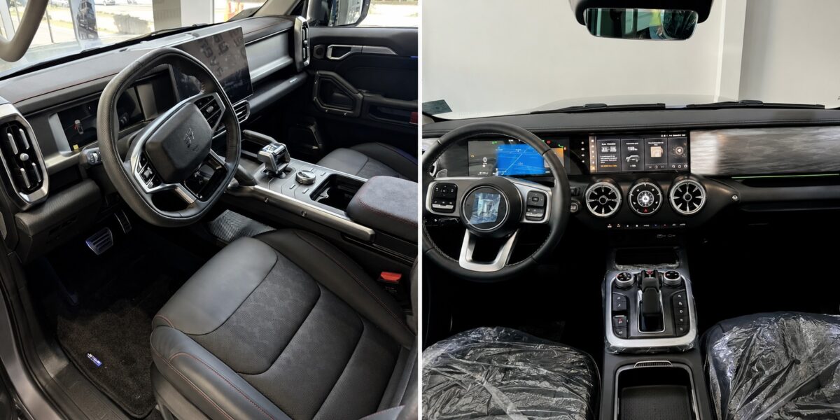Jetour T2 Premium x GWM Tank 300: qual SUV híbrido chinês entrega mais?